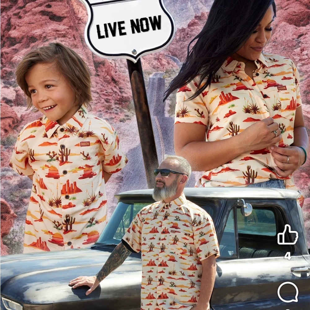 DIXXON Flannel Co. Men’s 4x Route 66 Desert Short-Sleeve Button-Up - like new - Picture 11 of 11